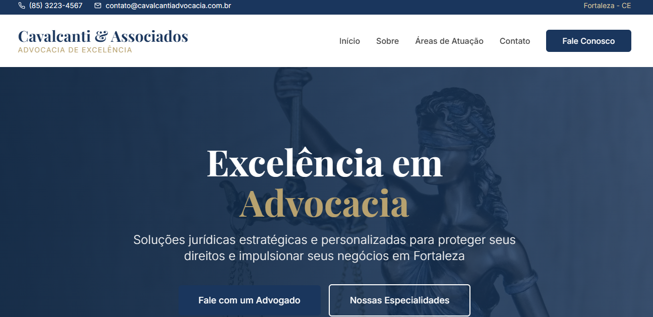 Cavalcanti & Associados Interface